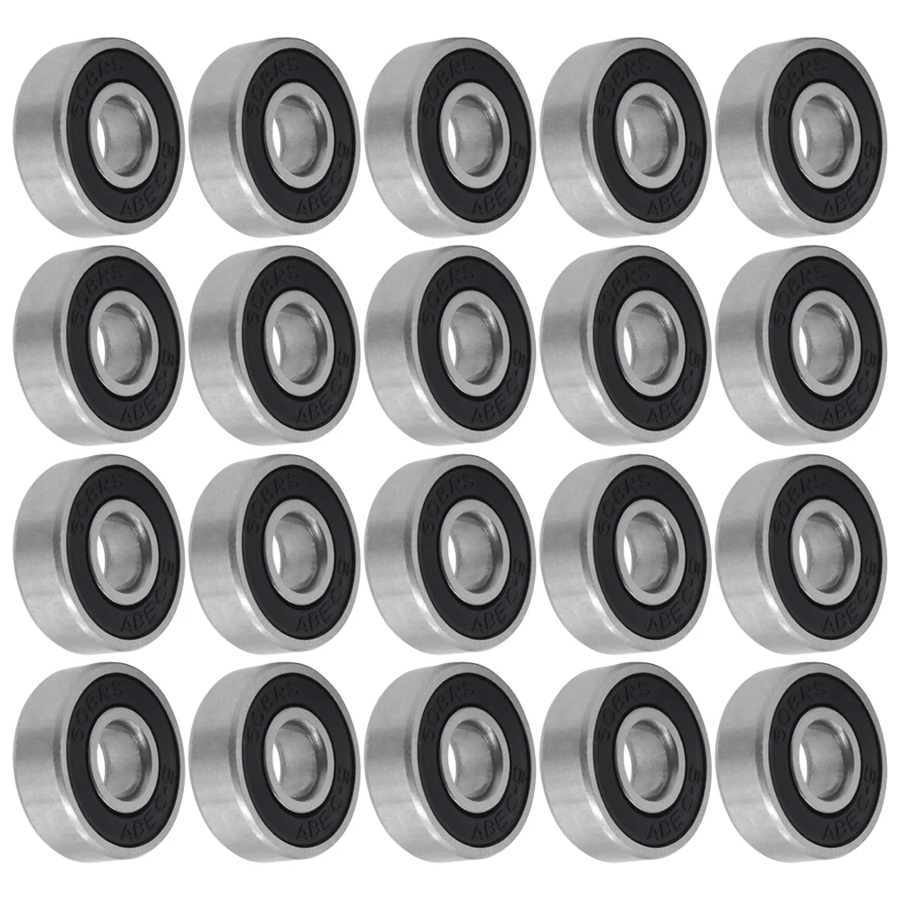 20 Pcs Wheel Bearing for Scooter Board Bearings Fastest Seal Sealed 608 Skate Dedicated