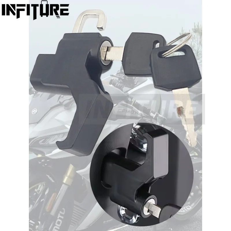 Multi-Functional Aluminum Alloy Hook Motorcycle Helmet Lock Handlebar 22-26mm Anti-theft Security Motorbike for Motorcycle