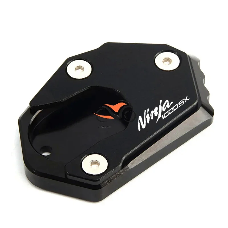 

Fit For Kawasaki ninja1000sx ninja1000 SX NINJA 1000sx Motorcycle enlarged Kickstand Foot Side Stand Extension Support Plate Pad