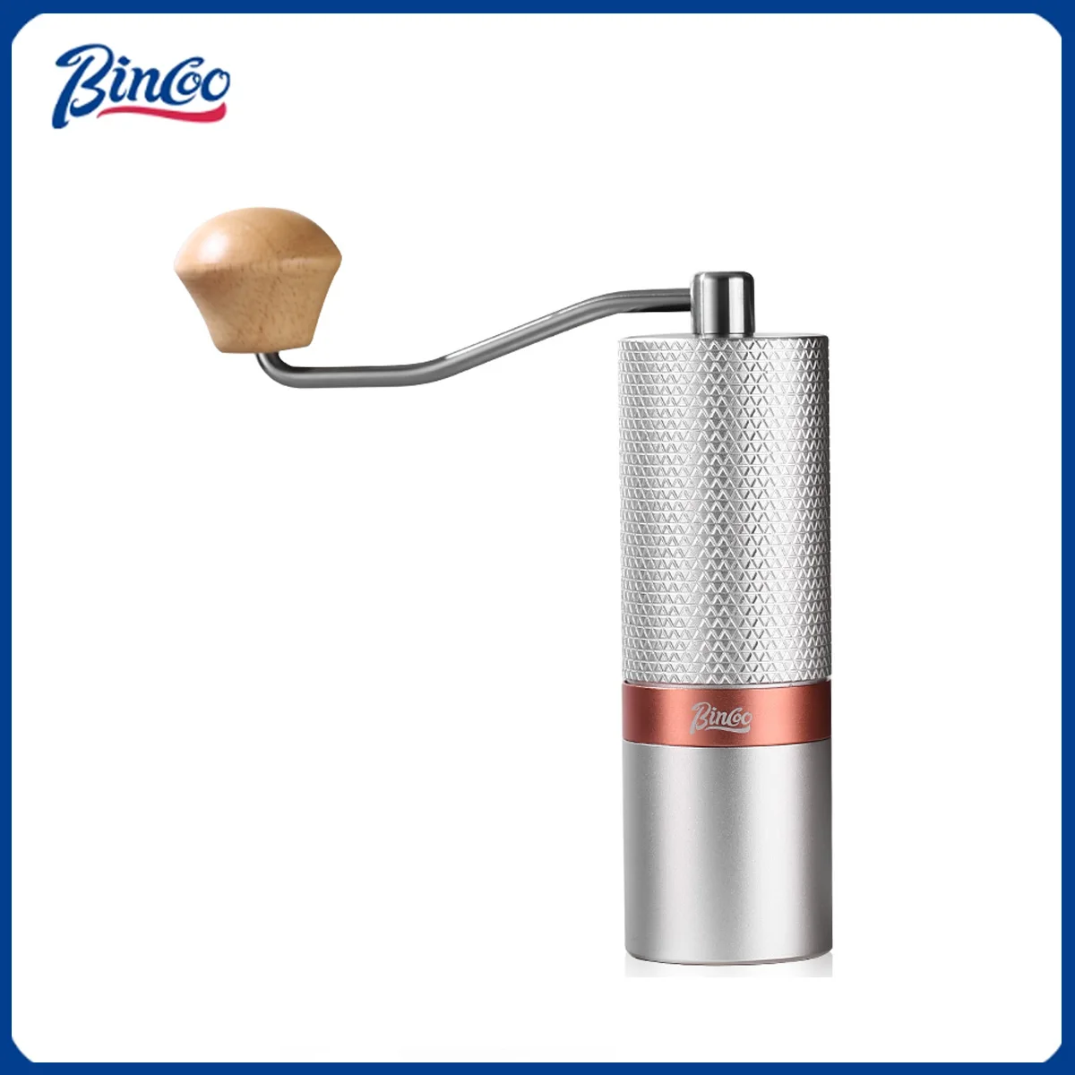 

Bincoo Upgrade Manual Coffee Grinder CNC Hand Ground Coffee Grinder Professional Stainless Steel Six Star Core Coffee Grinder