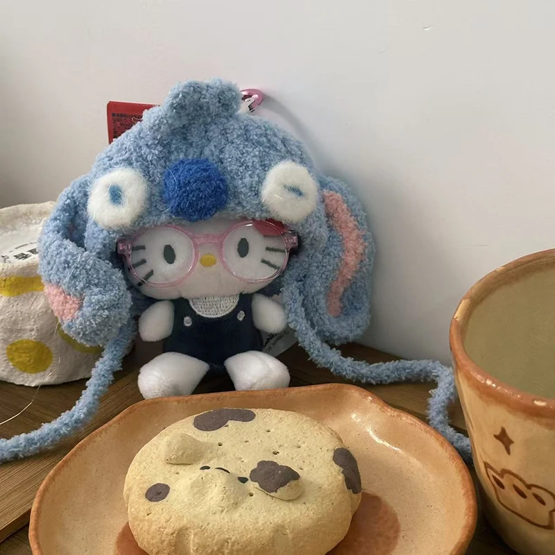 サンリオ ハローキティ ぬいぐるみ キーホルダー ペンダント スクールバッグ用 人形 かわいい漫画 コインパース キーチェーン 女の子 ギフト アクセサリー 装飾品