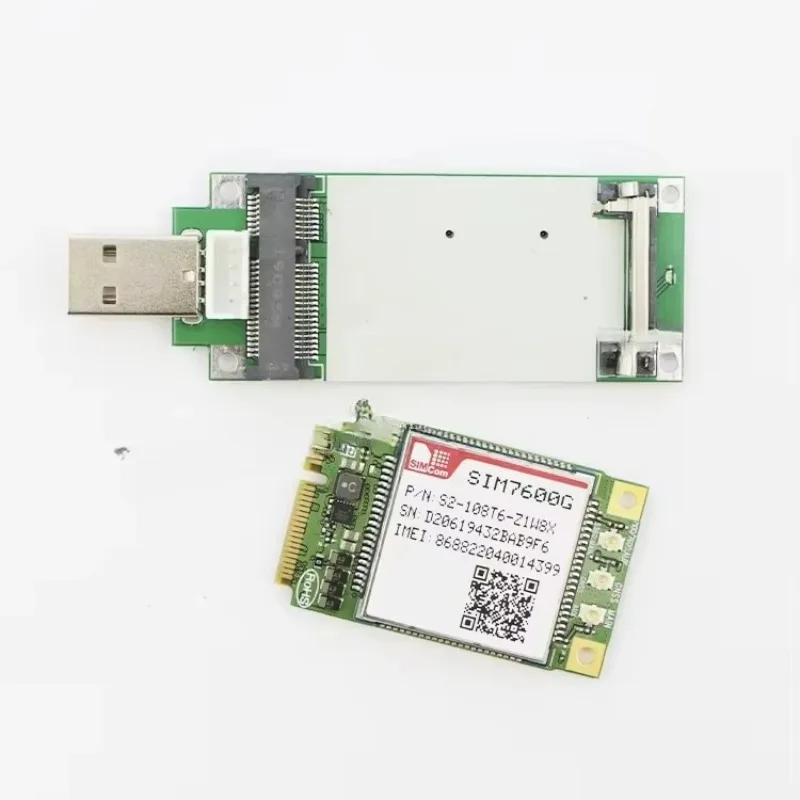 BoaMasMMulti-Band LTE-FDD/LTE-TDD/HSPA+/UMTS/EDGE/GPRS/GSM Module LTE CAT4 Mini PCIE SIM7600A-H 4