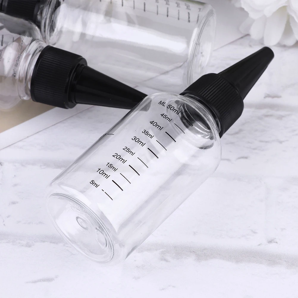 

15 Pcs Extruded Transparent Bottle Squeezable Tip Dropper Bottles Plastic Squeeze Makeup Container Dispenser Empty