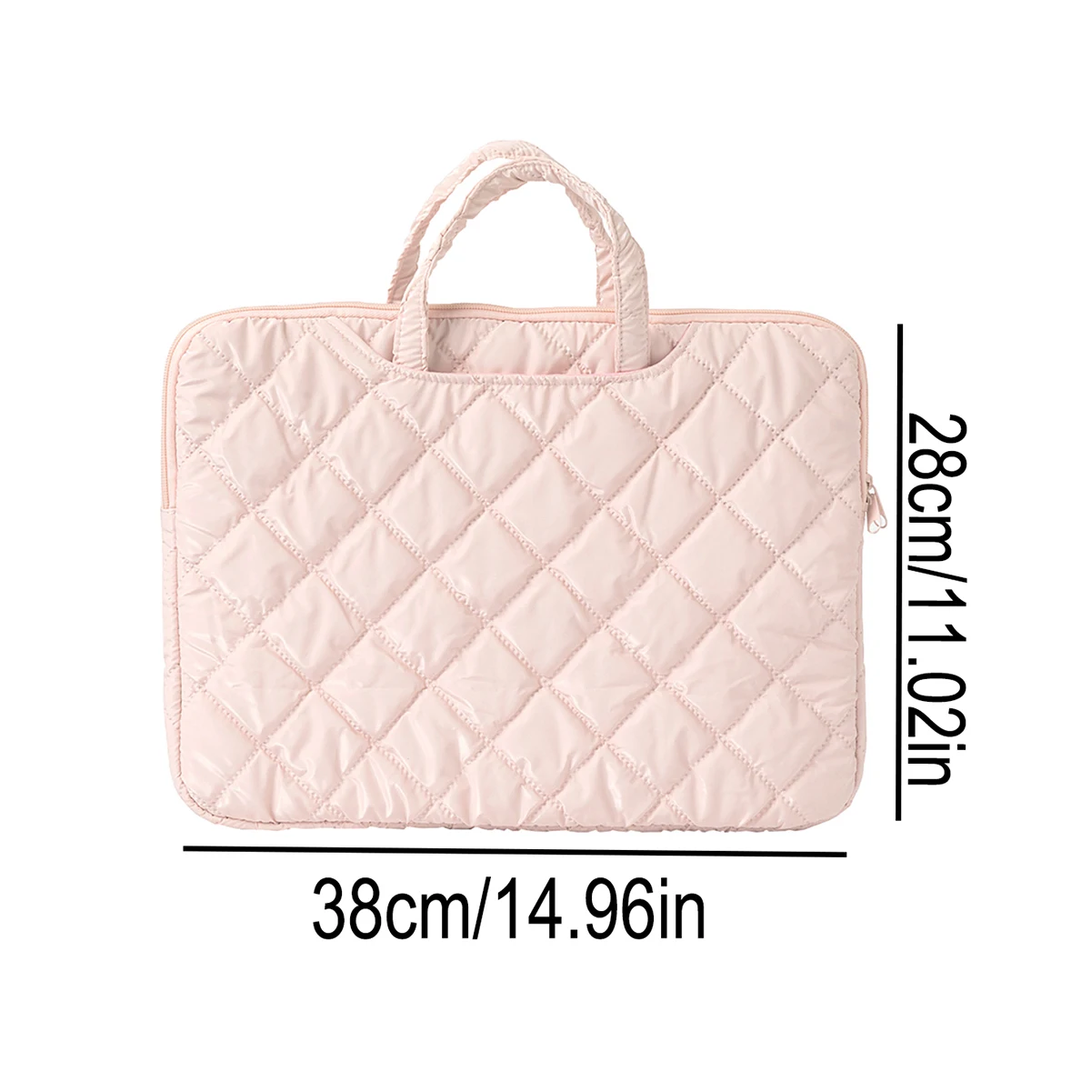 Fashion PU Laptop Storage Bag, Suitable for 13-15 Inch Xiaomi, Huawei, Dell, ASUS, HP, Lenovo Laptops, Soft Liner Bag Cover