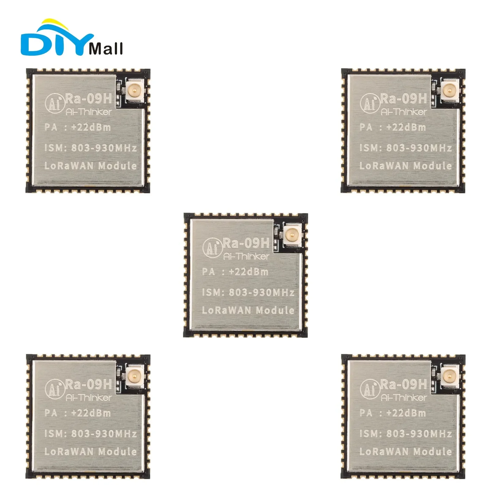 loraワイヤレススペクトル拡散モジュール、lorawanプロトコルをサポート、rt09h-us915、stm32wle5ccu6