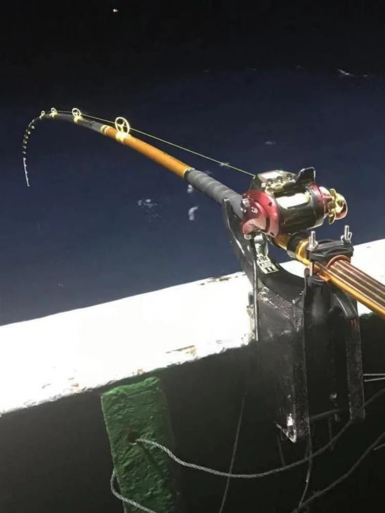 6.4-7 أقدام من خلال قضيب قارب صنارة الصيد البحري #2
