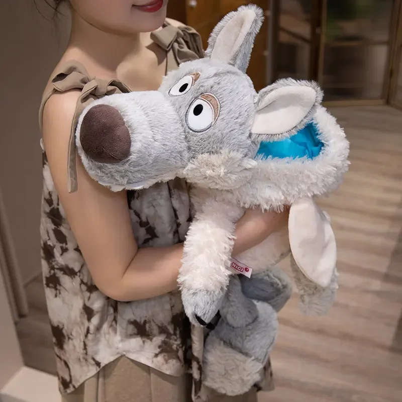 

Soft Wolf In Sheep's Clothing Plush Toy Creative Stuffered Fairy Tale Animal Doll Kawaii Gift for Haloween Birthday Present