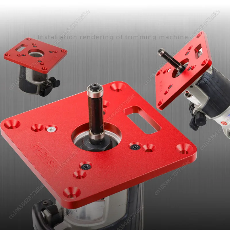 Universal For Makita RT0700C Aluminium Router Table Insert Plate Woodworking Benches Wood Router Trimmer Model Engraving Machine