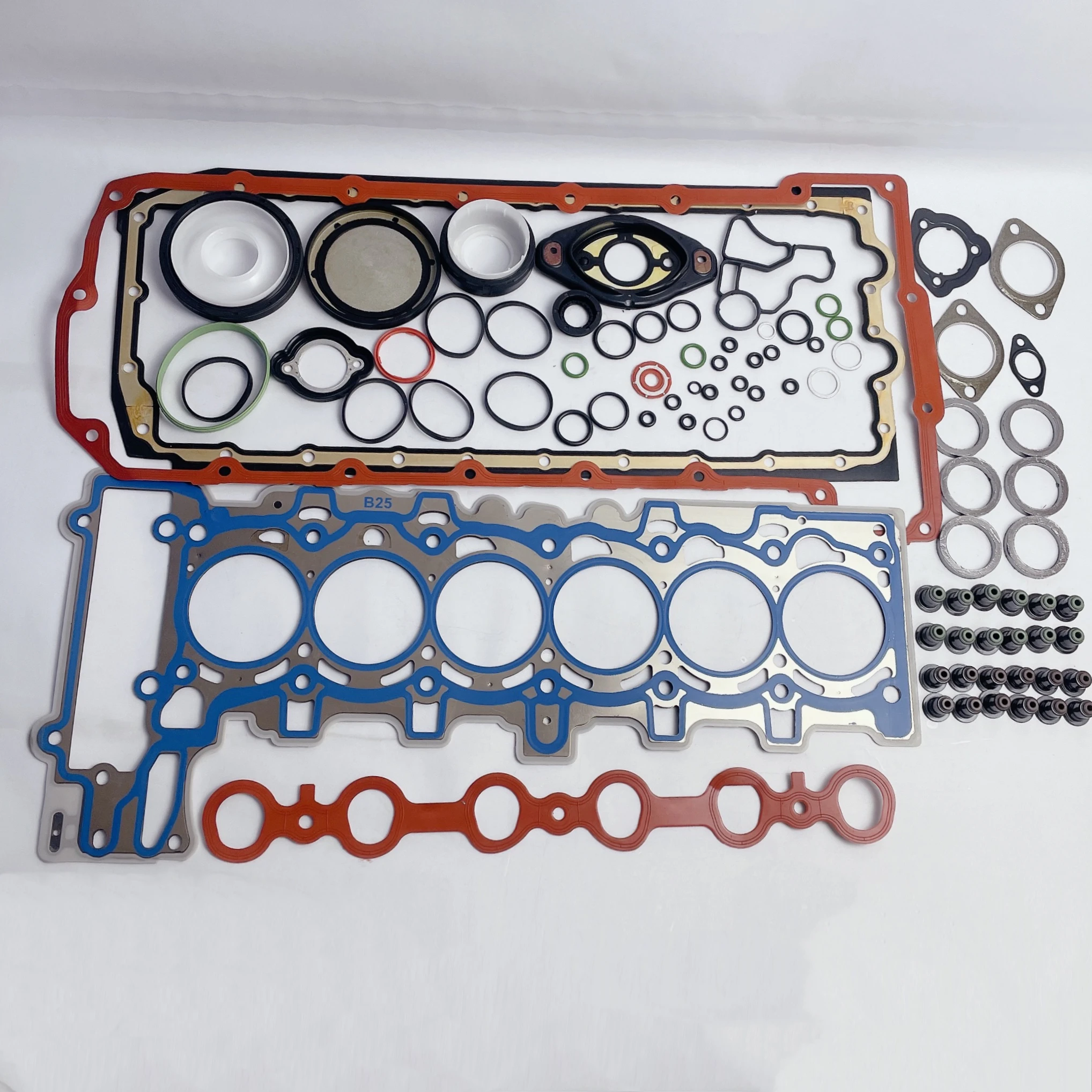 

KUSIMA OEM quality Engine Full Gasket Set for BMW E60 E61 E83 E85 E90 E91 E92 323xi 325i N52B25 Cylinder Head Gasket Set