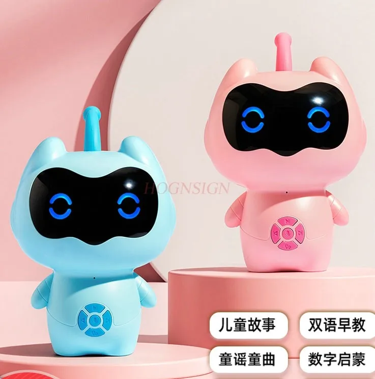 Intelligent robot children's early education machine, nursery rhyme music player, learning story machine