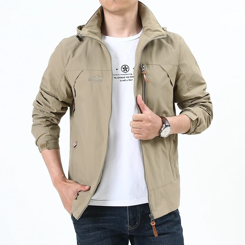 

Winter Men's Windbreaker Casual Coat Heating Man Bigsize5XL Clothing Sports Tactical Outdoor Camping Mountaineering Jackets 2023