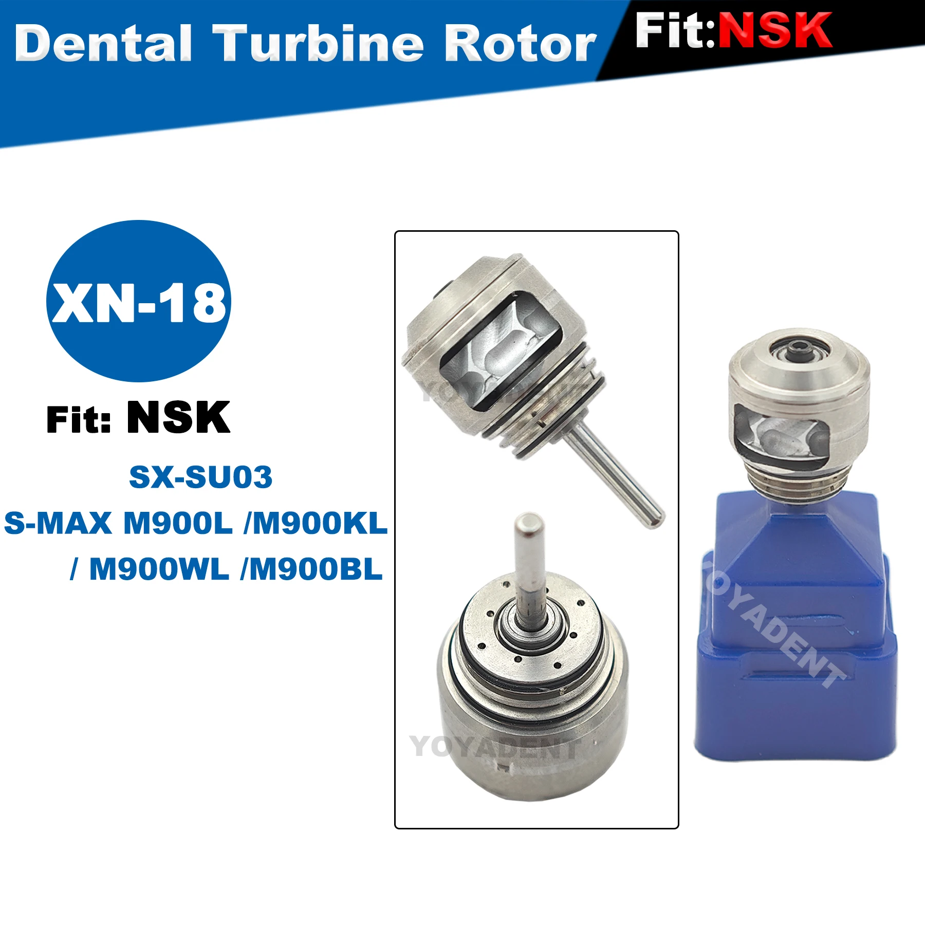 ทันตกรรม Turbine ตลับหมึก Air Rotor Fit NSK Handpiece ความเร็วสูงทันตกรรม Handpiece อุปกรณ์เสริม