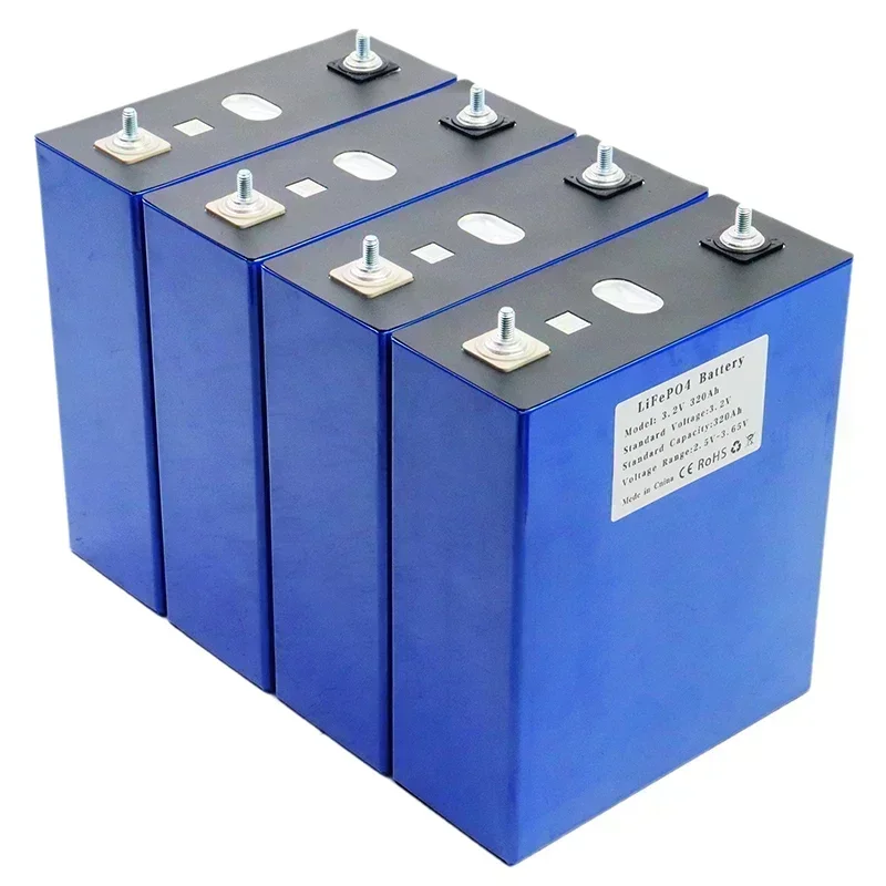 16 new 3.2V 320Ah lithium iron phosphate batteries, suitable for 4S 12V 24V golf carts, yachts, RVs, solar outdoor high-power