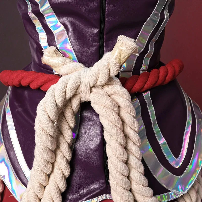 ROLECOS LOL Foxfire Ahri Costume Cosplay Gioco LOL ASU Nove Code Demone Volpe Ahri Vestito di Halloween Vestito Delle Donne
