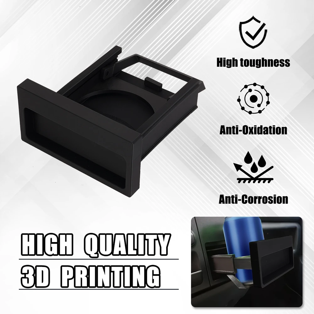 1/2PCS Car Cup Holder Applicable To The Opening Ashtray VW T4 Cup Holder 3D Printing