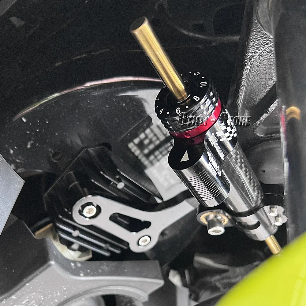 

2017-2024 For YAMAHA XMAX300 XMAX 300 X-MAX300 X-MAX 300 Motorcycle Adjustable Steering Stabilize Damper Bracket Mount Kit