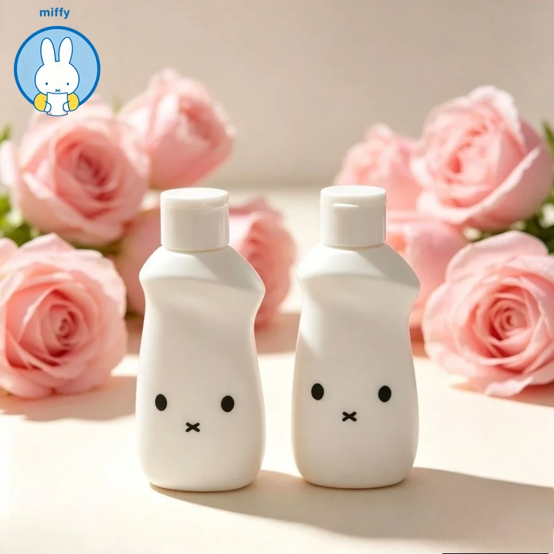 100ML Kawaii Miffy Cosmetics Divided Bottle Cute Cartoon Miffy Divided Bottle for Laundry Liquid Squeeze Bottle