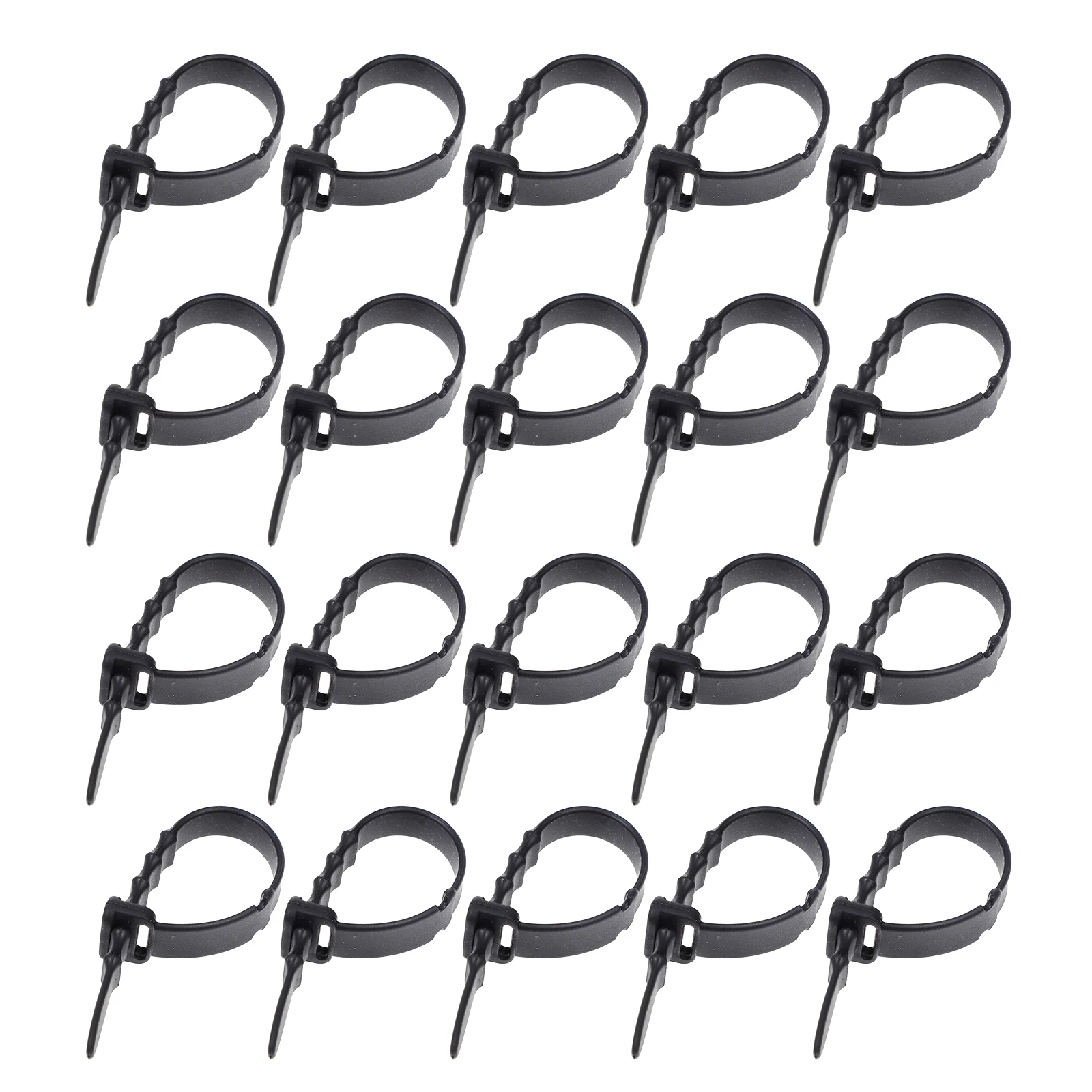 

40 pcs Silicone Cable Organizer Headphone Wire Holder Data Cord Winder Anti-Winding Earphone Strap Clip Wrap Tidy Storage For