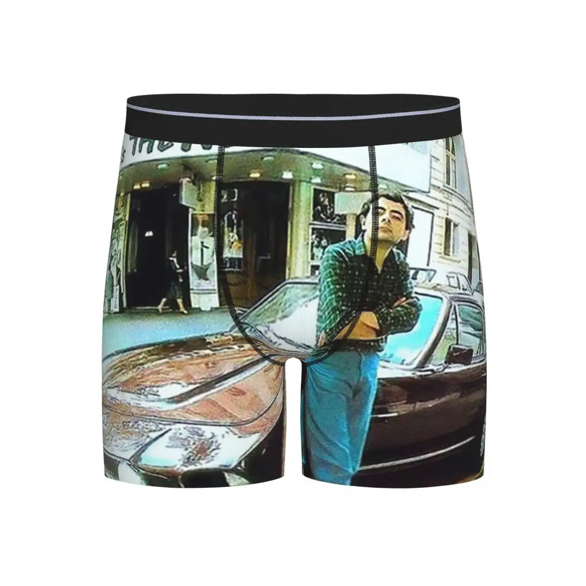 

Long Boxer Underpants Shorts Vintage Cool Rowan Atkinson Aka Mr Bean Panties Men's Ventilate Underwear for Homme Man Boyfriend