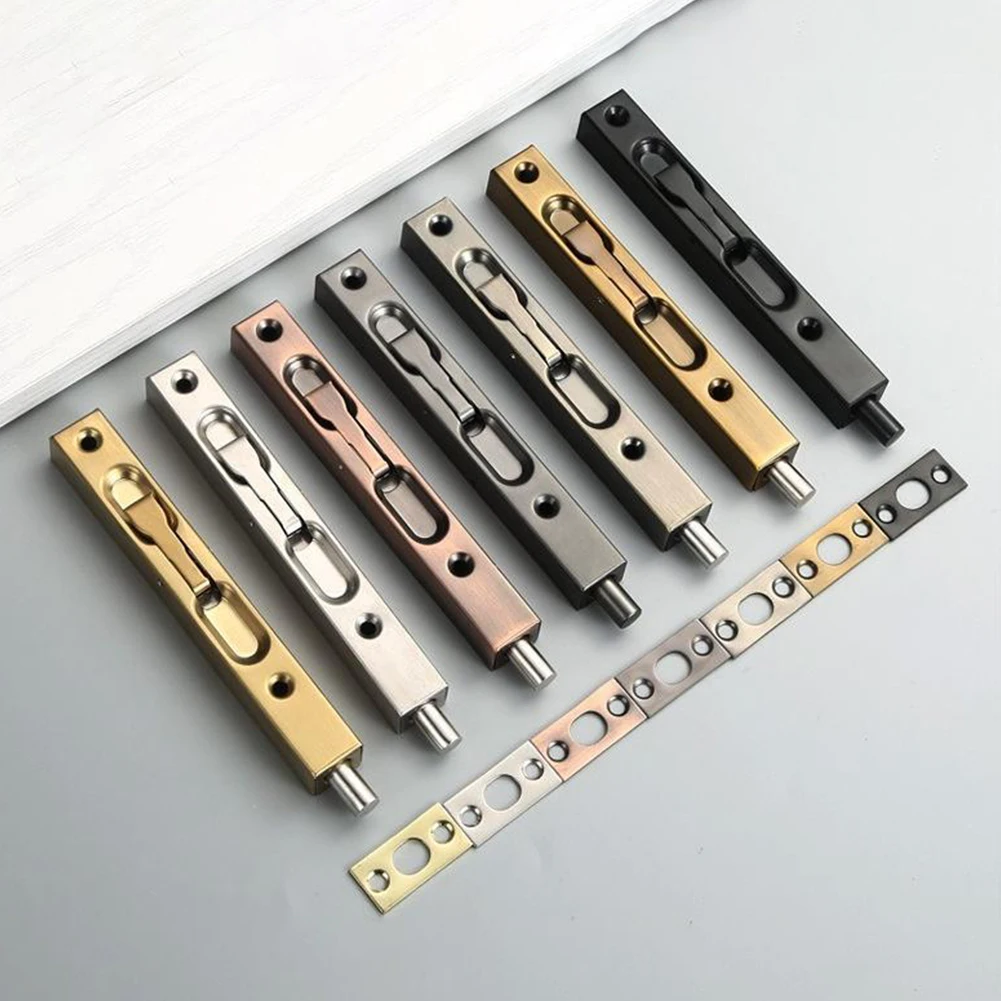 

6-дюймовый дверной болт из нержавеющей стали, защитная дверная защелка, фурнитура для дверного замка, пыленепроницаемая фурнитура, дизайн фурнитуры для домашней двери