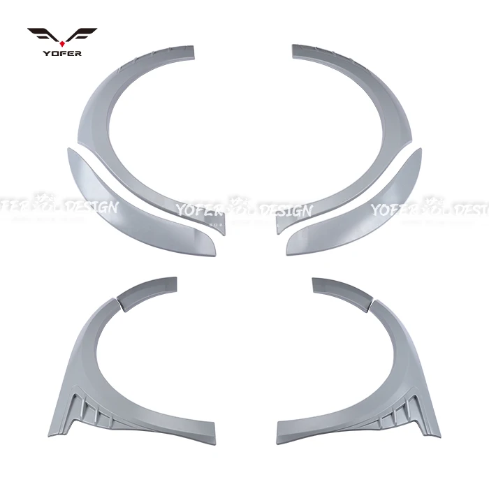 

Yofer Hot Sale Auto Wheel Eyebrow Sports Car Parts Accessories Bodykit Fender Flares Wide Body Kit For Toyota Camry