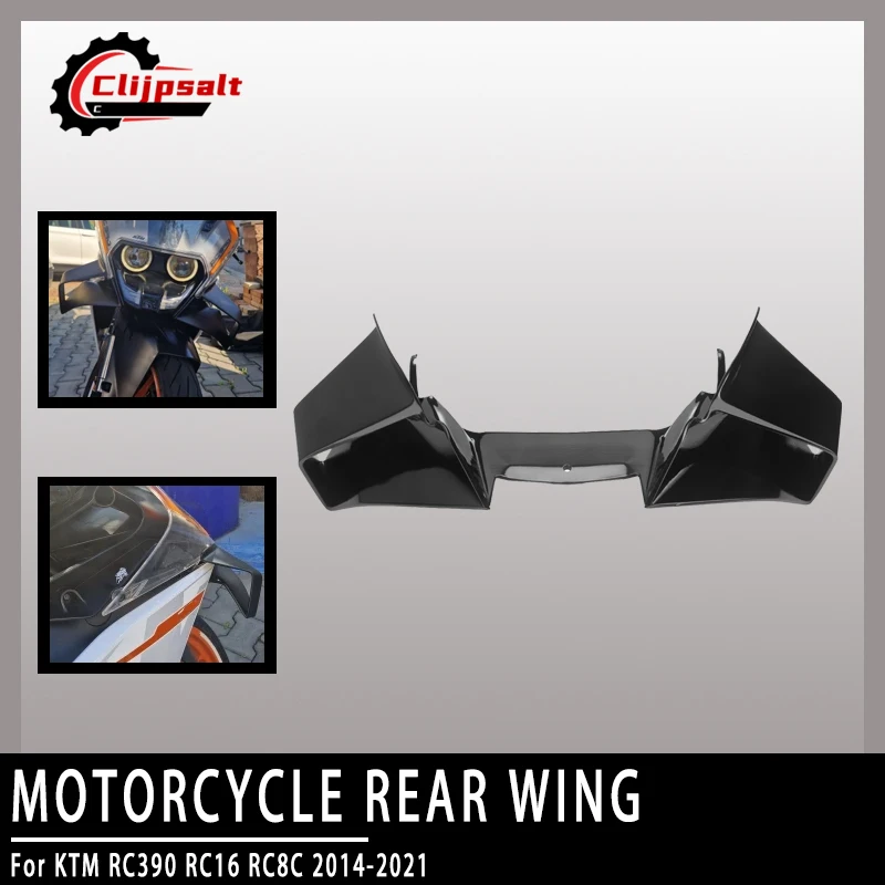 

Fairing Fixed Wind Wing For KTM RC390 RC16 RC8C 2014-2021 Motorcycle Modified Aerodynamic Winglets fins Side Wind Wing Spoiler