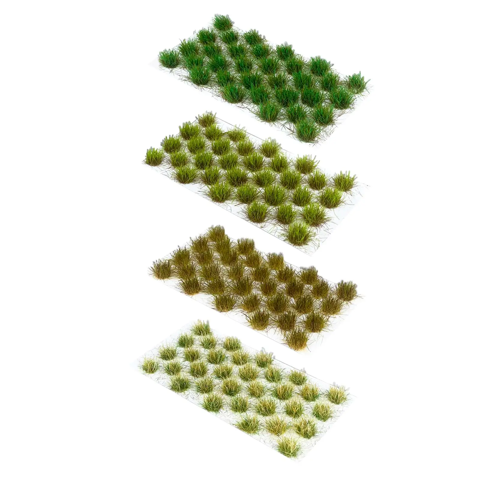 Static Grass Tufts Miniature Artificial Grass for Scenery Landscape Tabletop