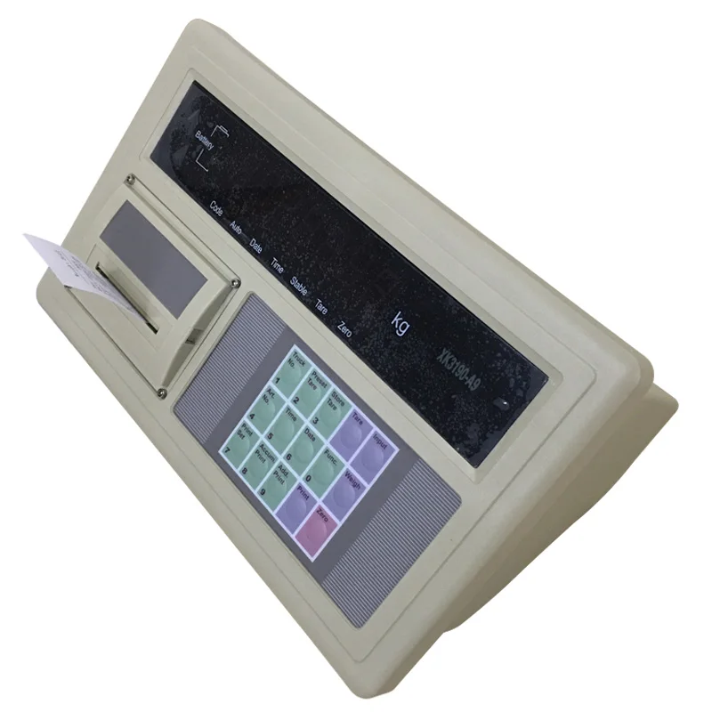 XK3190-A9P Electronic Truck Scale Weighing Indicator With Built-in Printer Battery Remove for air Shipping