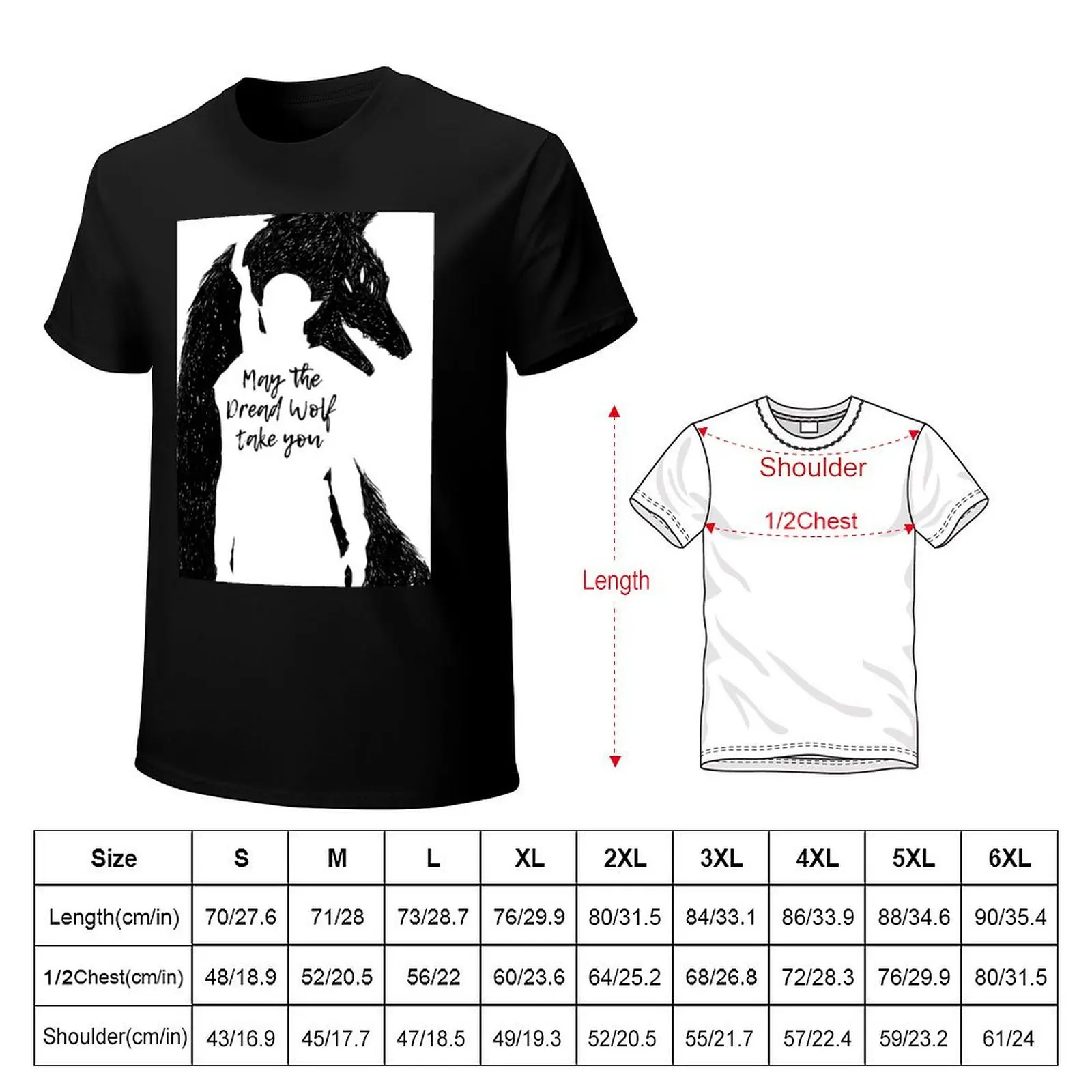 Dread Wolf II T-Shirt Thanksgiving Day Tee Top