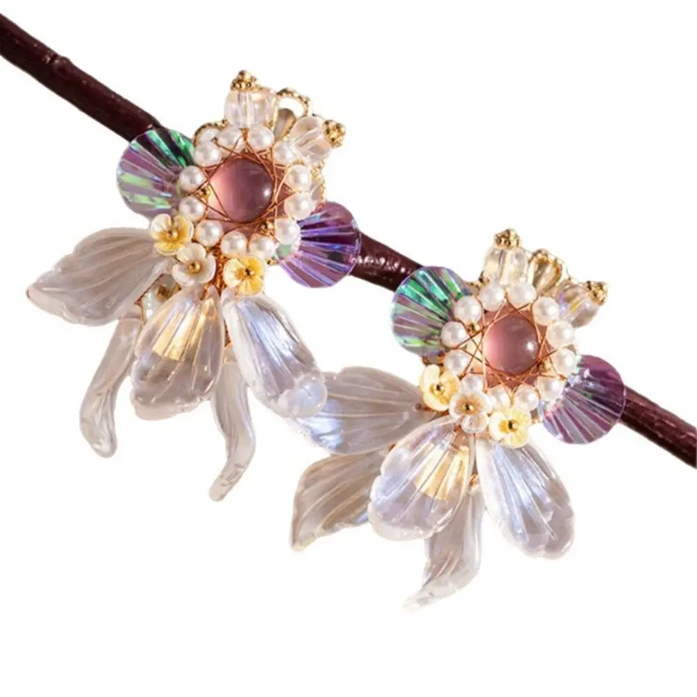 

Elegant Glazed Goldfish Hair Clips Colorful Cute Design Duckbill Clip Hanfu Accessories Jewelry Hair Decoration