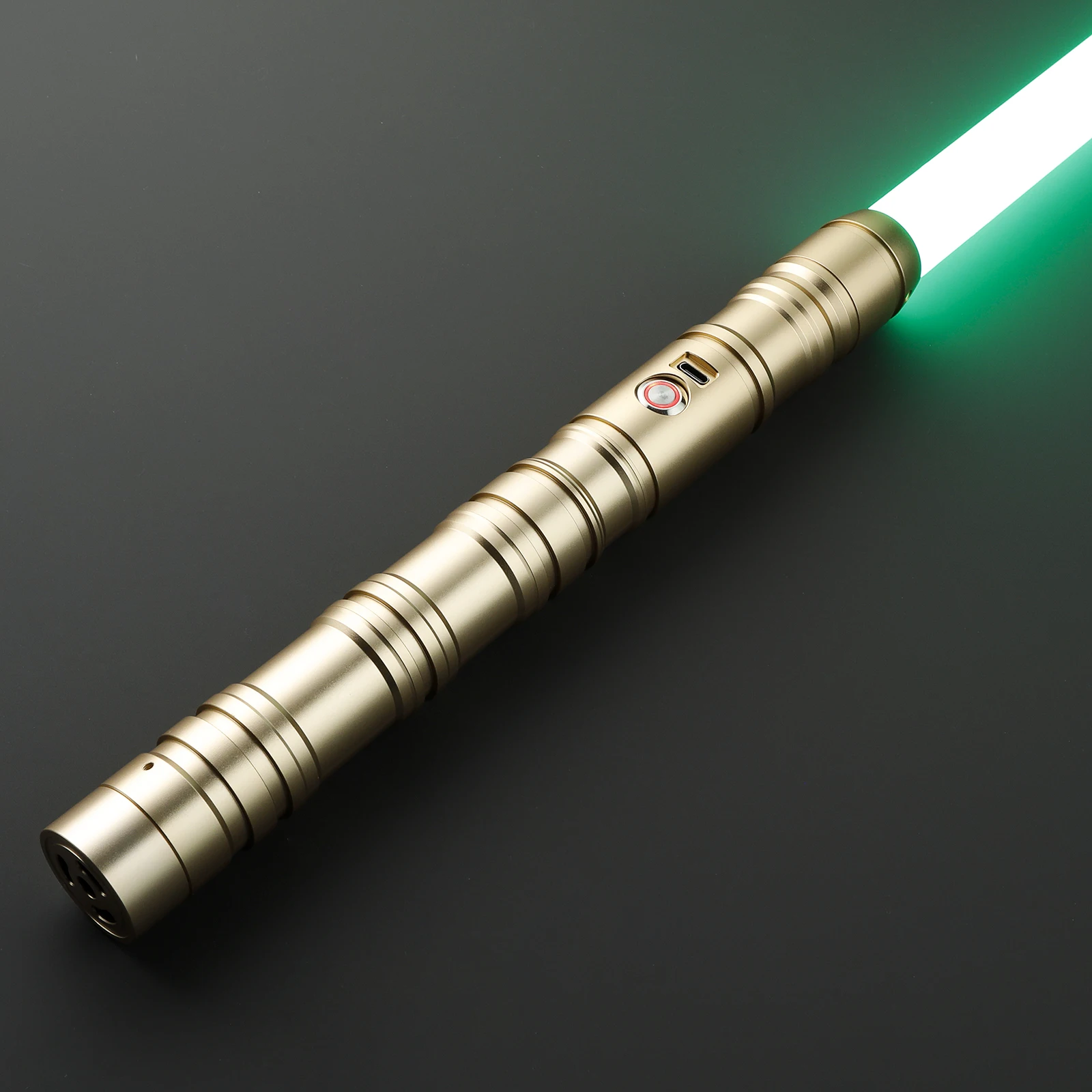 DamienSaber Xeno3.0 Pixel Lightsaber Heavy Dueling Light Saber FOC Force metalowa rękojeść gładka huśtawka laserowy miecz ze zmianą koloru