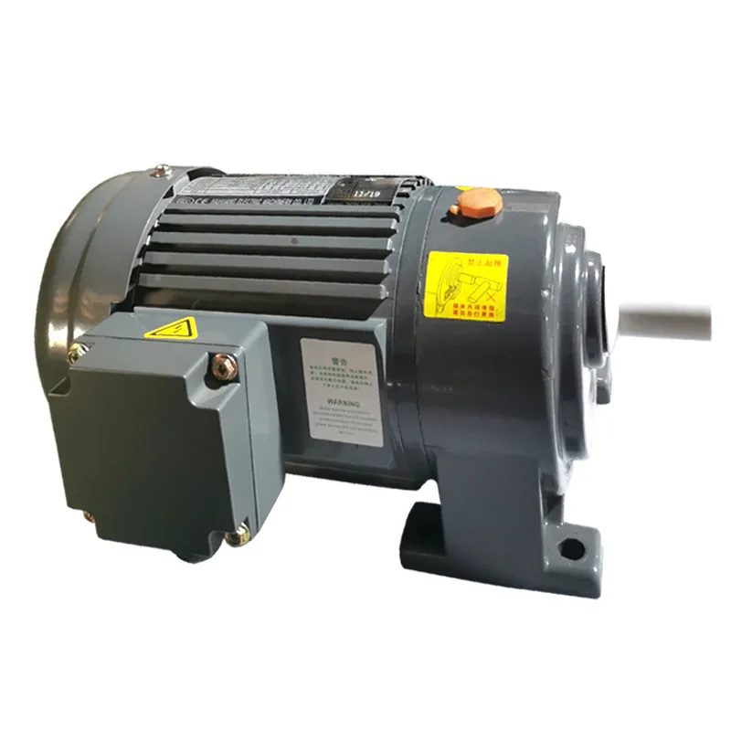 750 واط 1hp محرك تروس يعمل بالتيار المتردد 220 فولت/380 فولت موتور 50 هرتز/60 هرتز ثلاث مراحل محرك تخفيض التيار المتردد بسعر منخفض