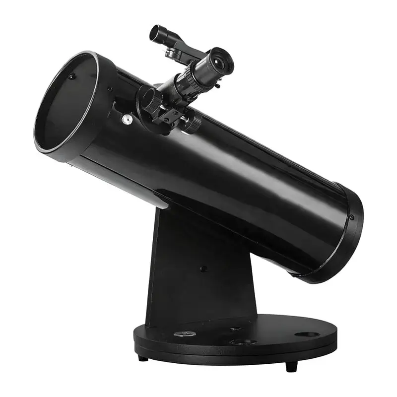 Refraction Astronomical Telescope 114mm Objective Diameter High Power High Definition Stargazing Dual Purpose