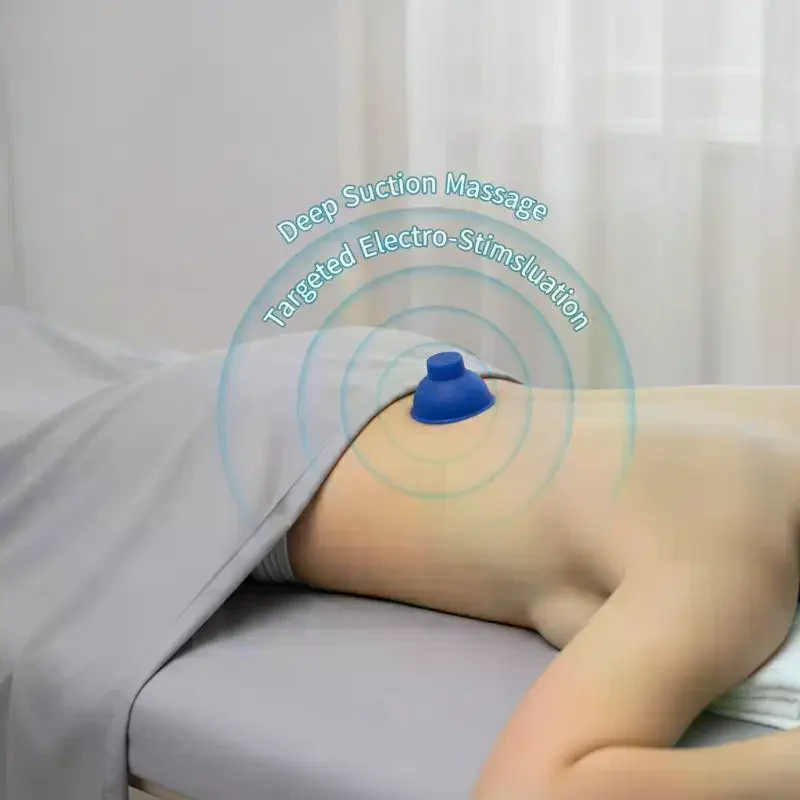 2mm Jack Sponge Electrodes for EMS Stimulator | Water-Absorbing Electronic Cupping Pads | 2Pcs Replacement Parts view 2