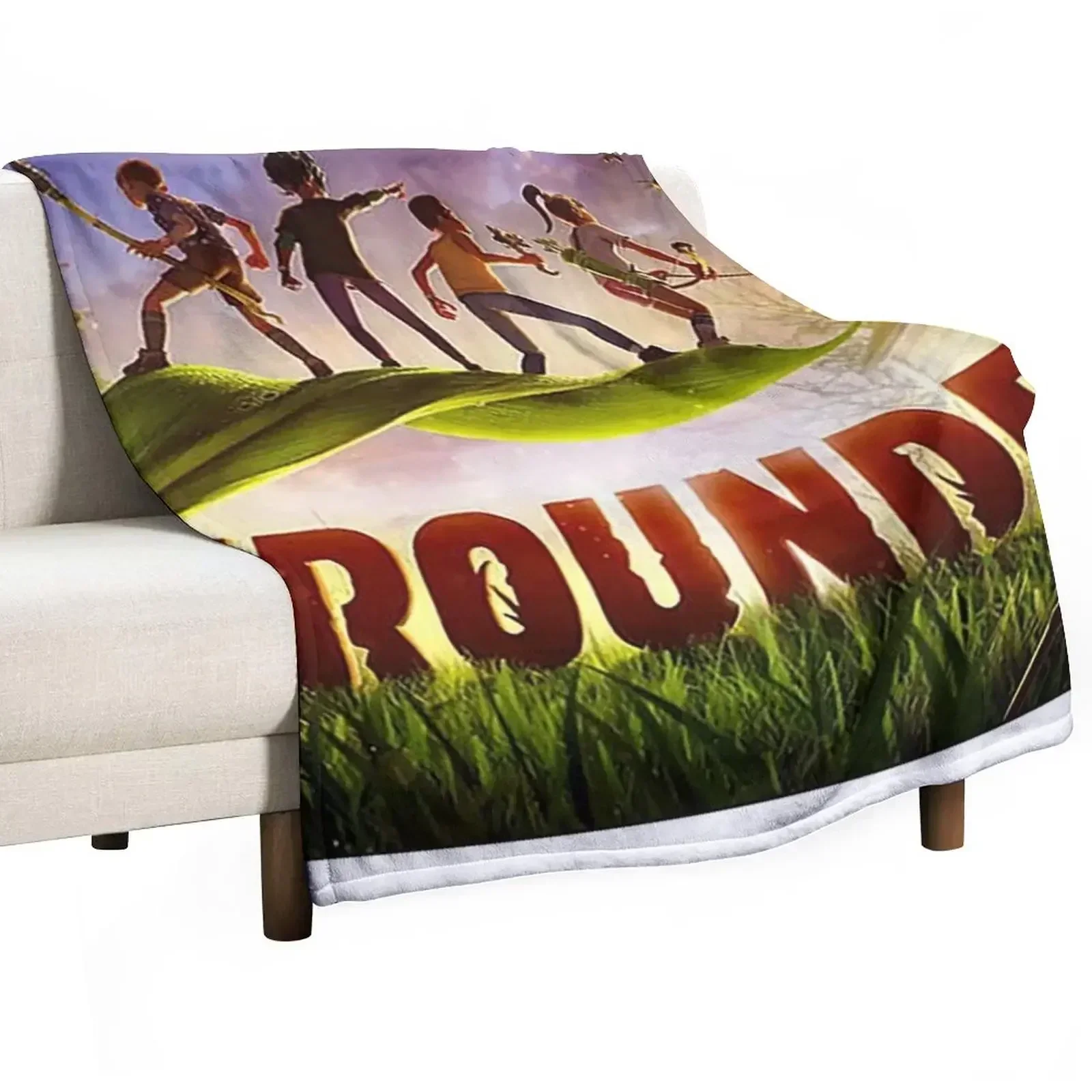 Grounded Throw Blanket halloween Flannel cosplay anime Decorative Sofas Bed Fashionable warm winter Blankets