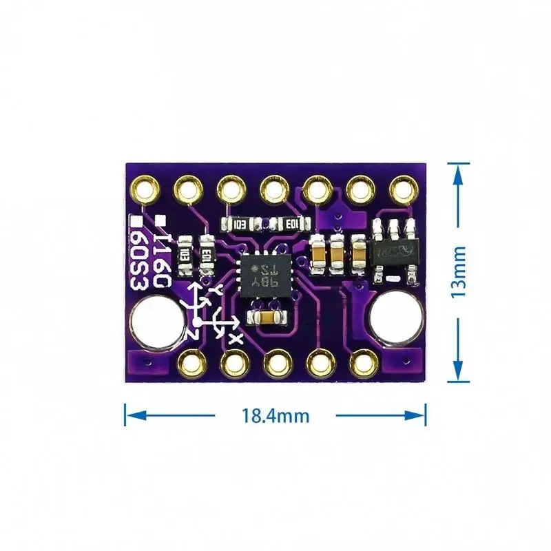 BMI160 6DOF Module Gyroscope Sensor 3-Axis Accelerometer Gravity Acceleration Sensor IIC/SPI For Drone/Robotics Motion Tracking