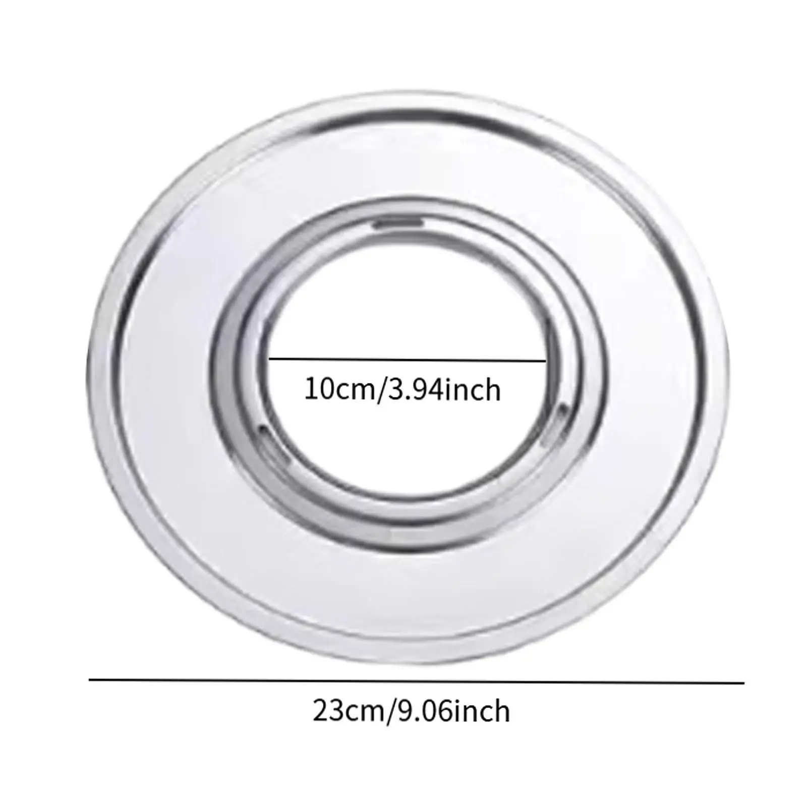 9 inch Round Kitchen Steamer Rack Steaming Ring Stainless Steel Adapter Tray Food Grade Rust for Asian Food Dumpling Dim Sum