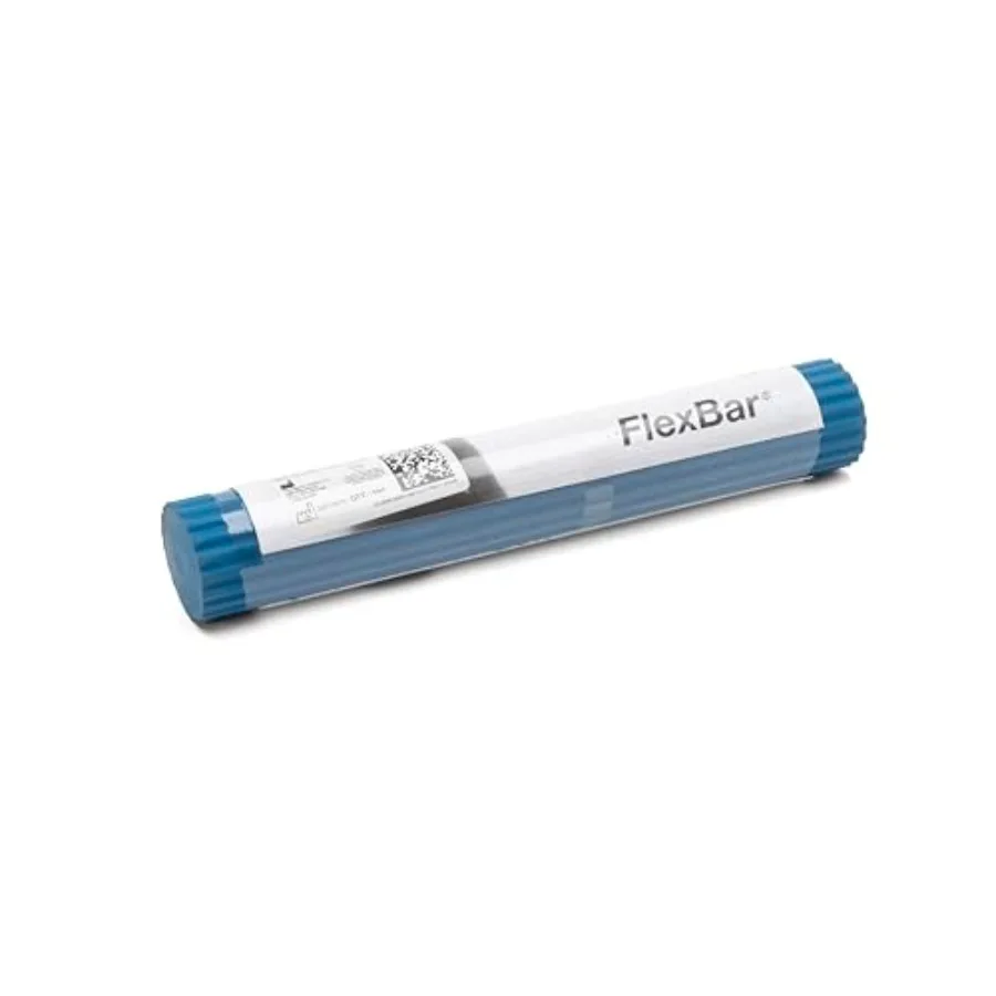 

Тренажер THERABAND FlexBar для локтя теннисиста, синий, с высоким уровнем сопротивления, для облегчения тендинита у гольфистов, улучшает хват.