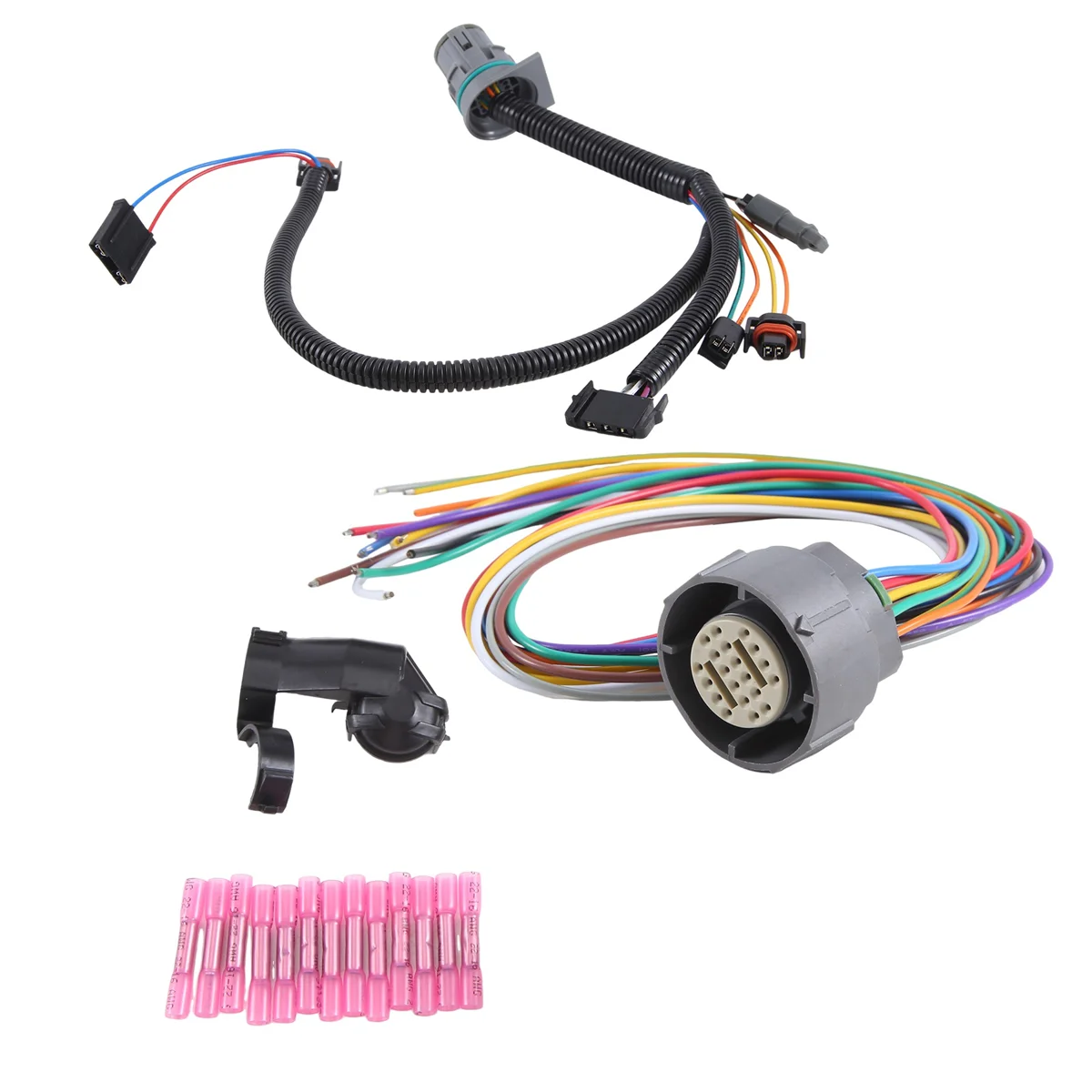 

Car Internal & External Wire-Harness Kit 24222798+12154288 for GM 4L80E 1991-2003 Rostra Universal