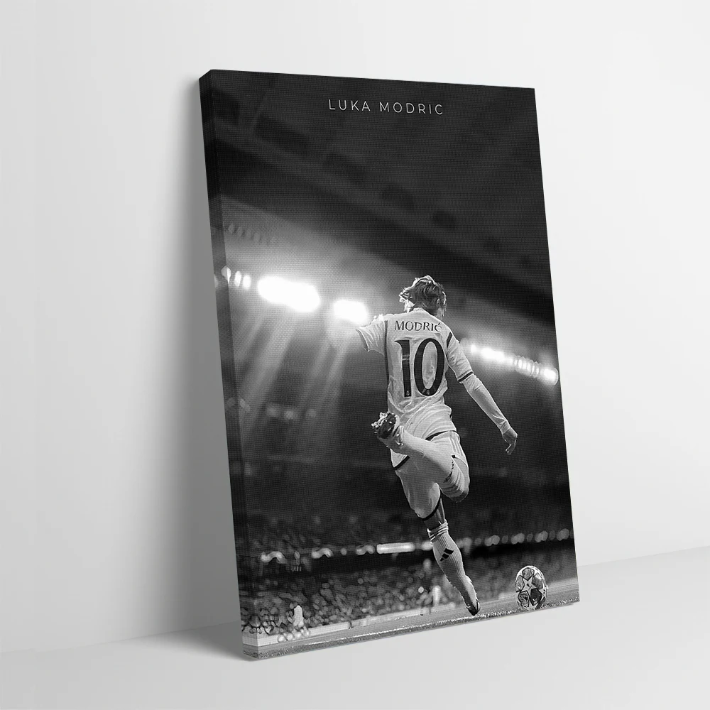 Luka Modric Poster Customizable Printed Canvas Painting Wall Art Gift for Decoration Home Decorations Wand Deko Bathroom Decor