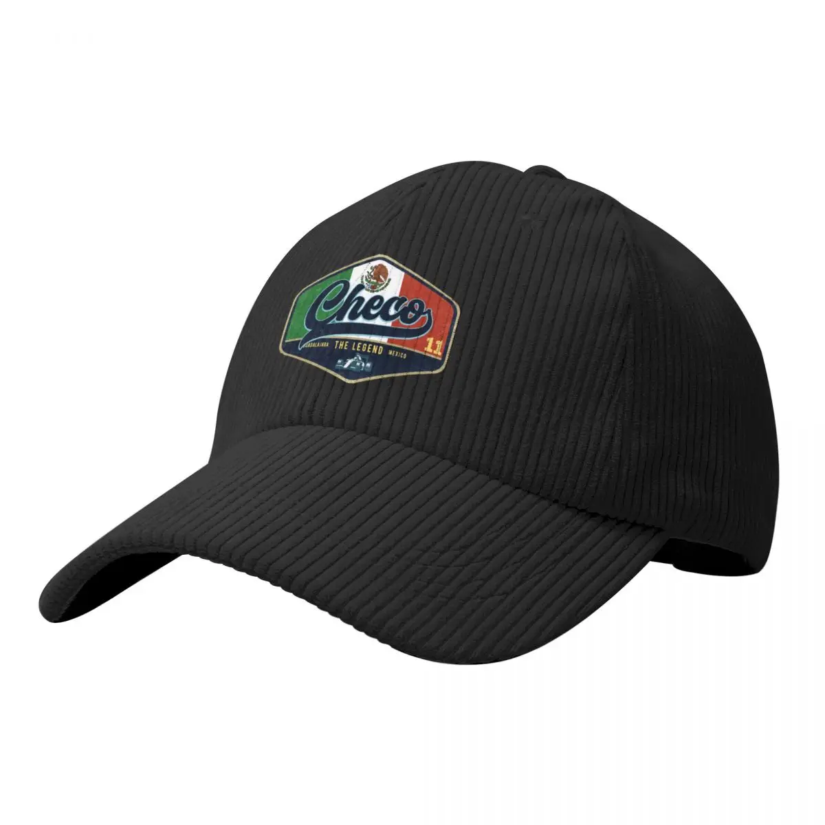 

Checo Perez Mexico Racing Badge Baseball Cap sailor cap for men Big Size Hat Luxury man cap Ladies Men's