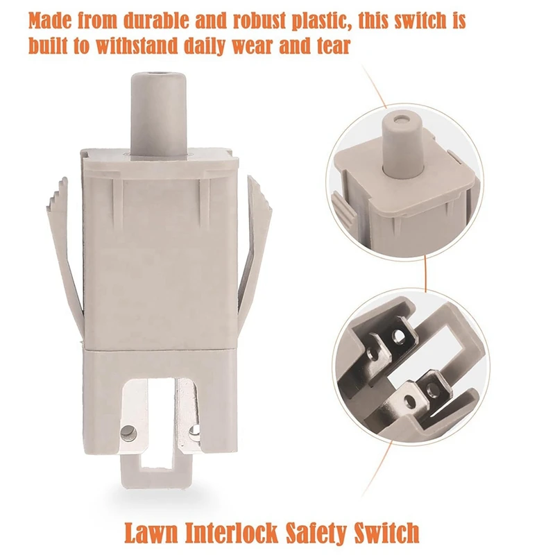 DT16 Lawn Mower for Seat Safety Switch 925-3164A, Interlock Switch for Toro Cub Cadet MTD, 153664 176138