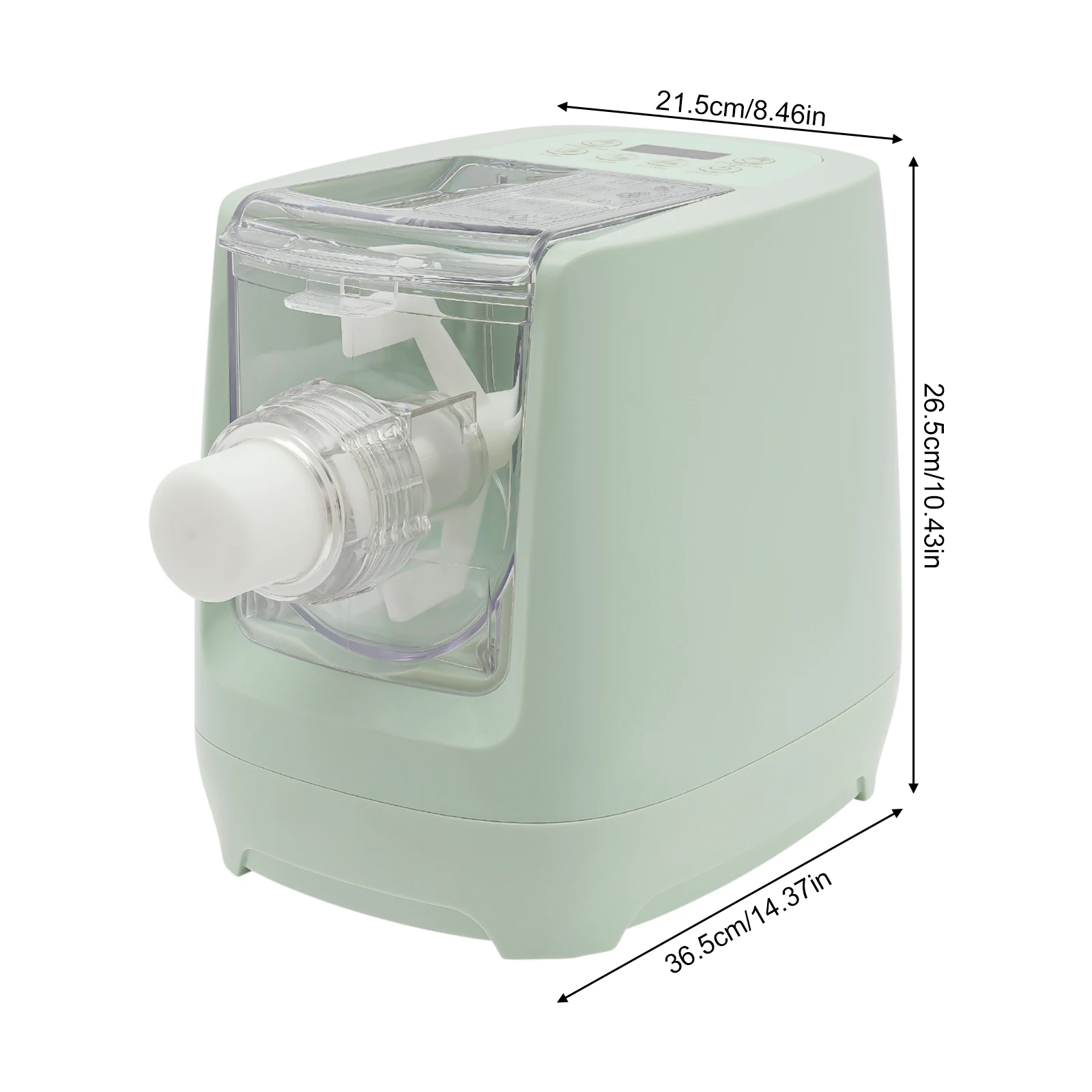 Pembuat Pasta dan Mie Elektrik 260W Otomatis Mesin Pasta 12 Bentuk Mie