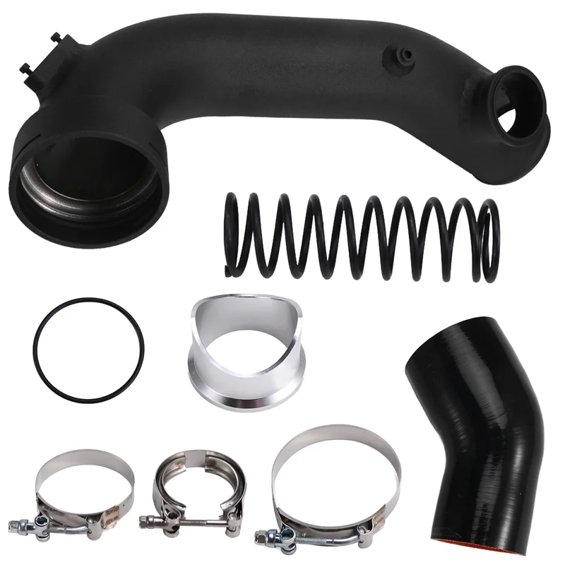 50 мм BOV воздухозаборник турбозарядка жесткий комплект труб для BMW N54 E88 E90 E92 135I 335I