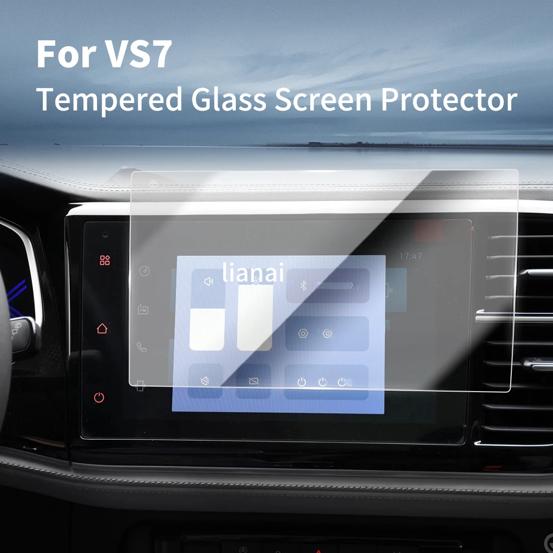 

Screen Protector For 25-26 VW VS7 mpered Glass Protective Film GPS Video Navigator Car Stickers Vehicle Accessories