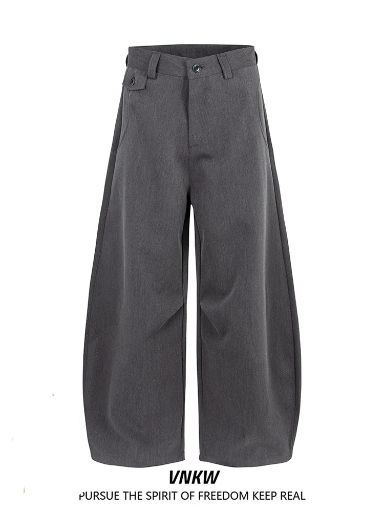 

American Sle Casual ay Draped Wide Leg Suit Pants Loose Fit for Men And Women Suitable for Commuting And Everyday Wear