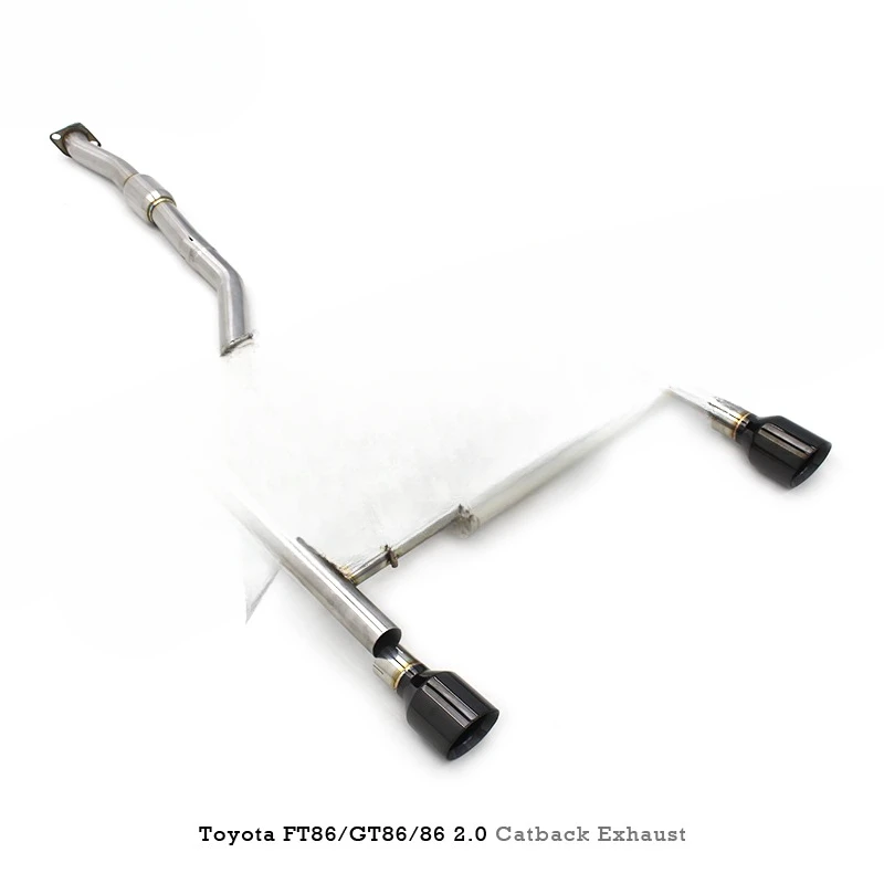 Catback Exhaust For  FT86/GT86/GR86/86 2.0 2012-2024 High Performance Exhaust Pipe Muffler Stainless Steel Exhaust System