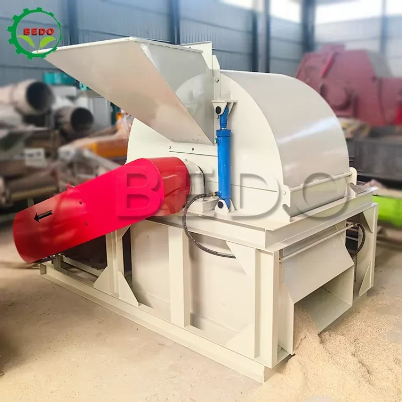 Wood Scrap Chip Crusher Waste Recycling Wood Chipper Shaving Cutting Wood Crushers Shredder Grinder