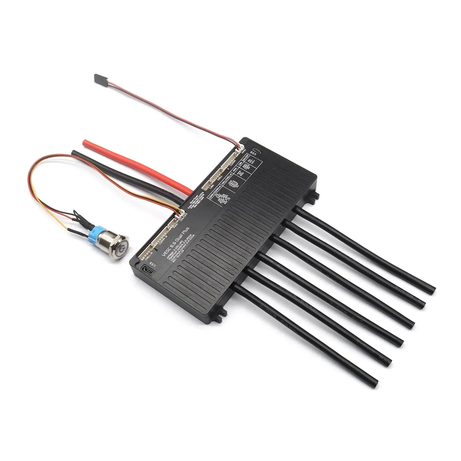 FRC dual motor 3S- 12S 200A electric skateboard ESC FOC Speed controller VESC_TOOL Compatible for autonomous delivery robots