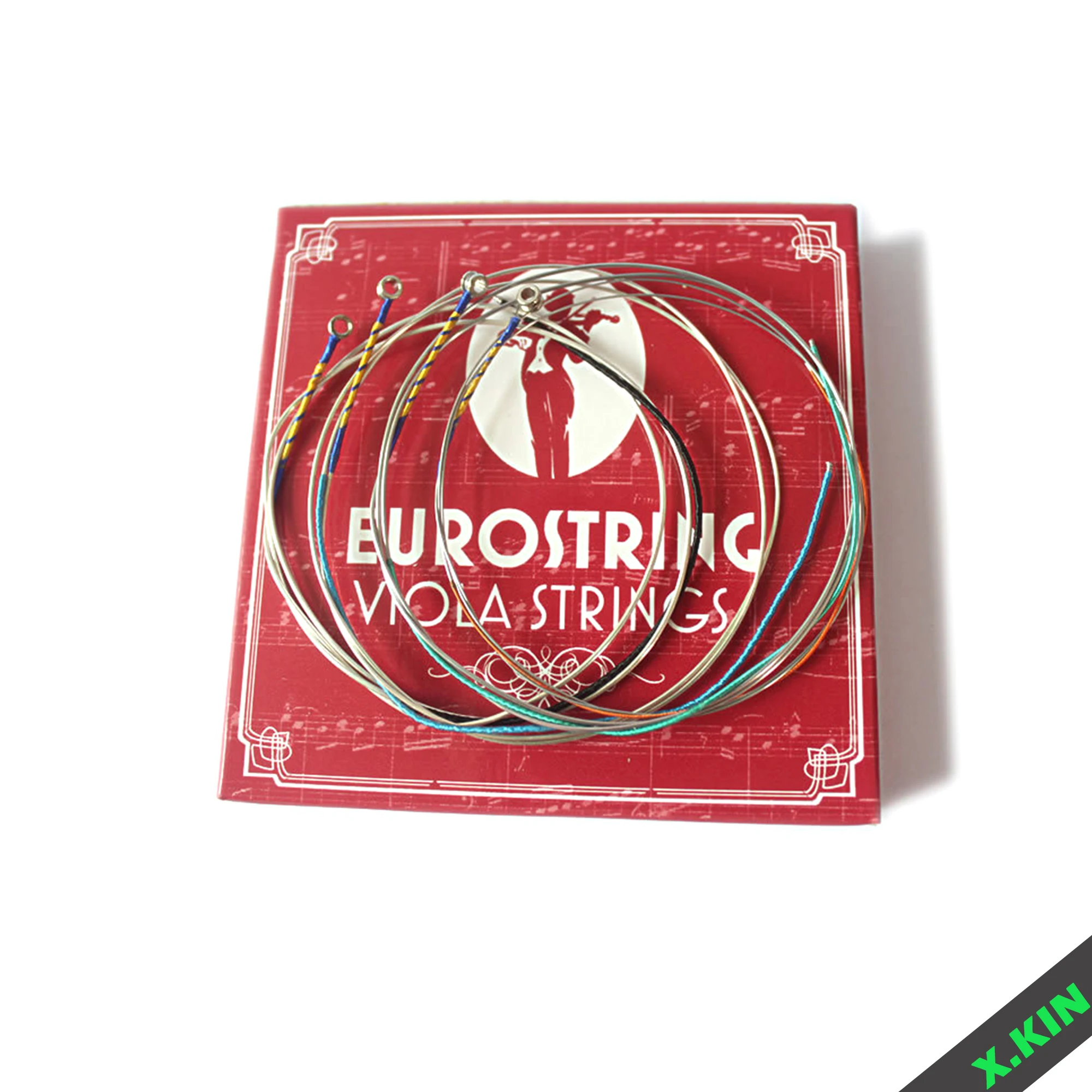 Cuerdas para viola de nailon hechas a mano en euros, tamaño completo A1, D2, G3, C4, accesorios para viola de nailon